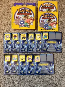 Vintage Pokemon Scratchees Tower of Terror w/ 11 Scratch-Offs & Rule book (2000) - Image 1