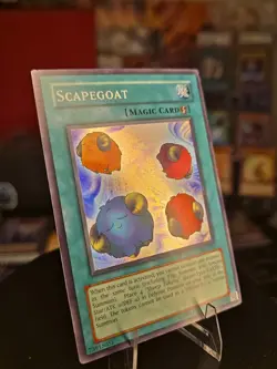 Yu-Gi-Oh! Starter Deck Joey #SDJ-041 Scapegoat Unlimited Super Rare LP - Image 3