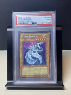 Yu-Gi-Oh! TCG Cyber Dragon CT03-EN002 Limited Edition Secret Rare PSA 9 - Image 1