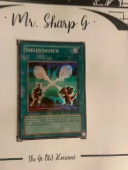 SEELENTAUSCH - SDY-G037 DEUTSCH Yu-Gi-Oh! CARD SUPER RARE HOLO KONAMI - Image 2