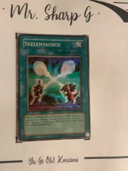SEELENTAUSCH - SDY-G037 DEUTSCH Yu-Gi-Oh! CARD SUPER RARE HOLO KONAMI - Image 3