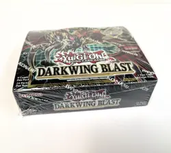 YUGIOH Darkwing Blast Booster Box of 24 1st Edition Packs - Image 1