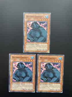 Yugioh Mother Grizzly SD4-EN005 1st Edition Common MP/HP X3 - Image 1