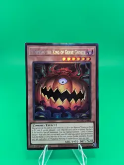 Yu-Gi-Oh! Pumpking The King Of Grave Ghosts MZMU-EN001 Collector's Rare - Image 1