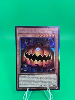 Yu-Gi-Oh! Pumpking The King Of Grave Ghosts MZMU-EN001 Collector's Rare - Image 4