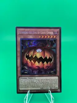 Yu-Gi-Oh! Pumpking The King Of Grave Ghosts MZMU-EN001 Collector's Rare - Image 5