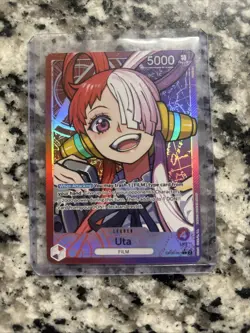 2024 One Piece OP06-001 Uta NM Alternate Alt Art Leader Wings of the Captain - Image 1