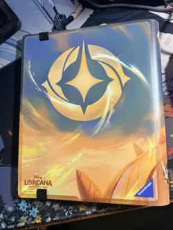 Mickey Mouse Brave Little Tailor Binder Disney Lorcana TCG Holds 80 Cards - Image 2