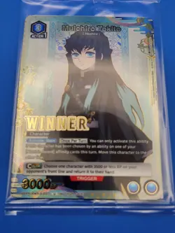Demon Slayer Muichiro Tokito Winner Foil - UEPR /KMY-3-037 NM - Union Arena - Image 2
