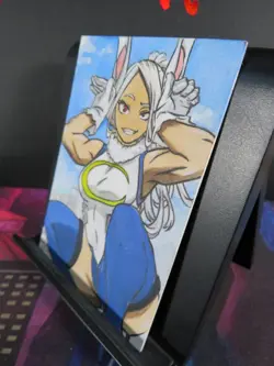 Mirko Rumi Hand Drawn 1/1 Sketch Art Card Studio My Hero Academia Blacklight MHA - Image 3