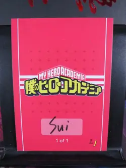 Mirko Rumi Hand Drawn 1/1 Sketch Art Card Studio My Hero Academia Blacklight MHA - Image 4