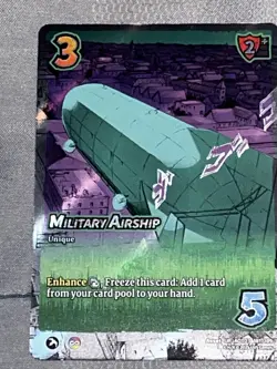 UniVersus Military Airship Ultra Rare Asset Card Attack on Titan AOT03 181/189 - Image 1