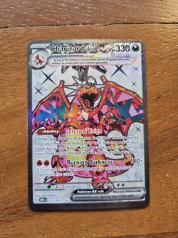 Pokemon SV03 Charizard EX Ultra Rare Card 215/197 Obsidian Flames - Image 1