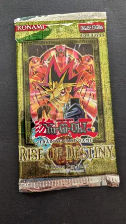 Yu-Gi-Oh Cards - Rise of Destiny Booster Pack 1st Edition Sealed 53334386616 - Image 1
