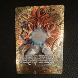 Bandai Dragon Ball Super Card Game Energy Marker Foil Card E-130 Goku - Image 1