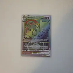 Pokemon Mewtwo VSTAR Full Art Rainbow Secret Rare Card 79/78 - Image 1