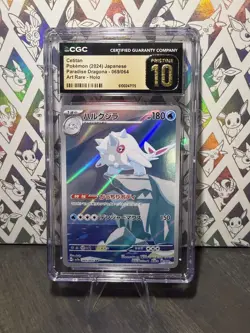 Cetitan 069/064 CGC PRISTINE 10 – Secret Rare – Japanese Pokemon Card - Image 1