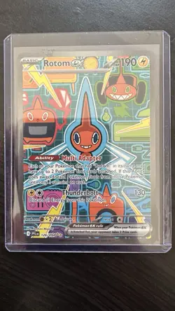 Pokemon Rotom Ex Special Illustration Rare Holo Card 126/094 Phantasmal Flames - Image 1