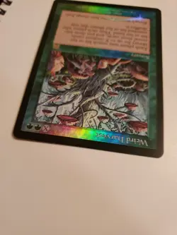 Weird Harvest FOIL Onslaught NM Green Rare MAGIC MTG CARD - Image 3