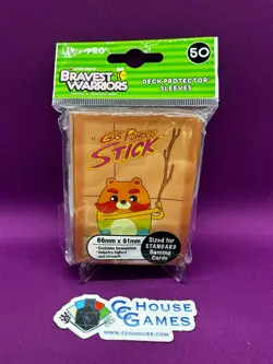 Bravest Warriors Impossibear Gas-Powered Stick 50 Card Sleeves *CCGHouse* BN - Image 1