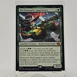 Michelangelo, Improviser #119 Magic Teenage Mutant Ninja Turtles Regular - Image 1