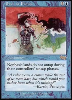 [1x] Back to Basics Near Mint, English Urza's Saga MTG Magic - Image 1
