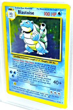 1999 Pokemon Jungle / Shadowl, # 2 Blastoise - Holo PSA 8 - Image 4
