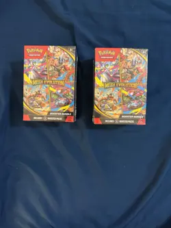 Pokemon TCG Mega Evolutions Booster Bundle, Lot Of 2, Sealed (12 Packs Total) - Image 1