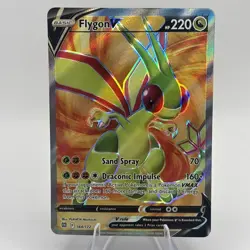 Flygon V (Full Art) 164/172 Swsh09: Brilliant Stars Holo NM Pokemon TCG - Image 1