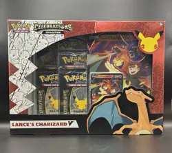 Pokemon Celebrations Collection Lance's Charizard v Box Box Tear Evolving Skies - Image 1