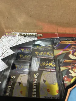 Pokemon Celebrations Collection Lance's Charizard v Box Box Tear Evolving Skies - Image 5