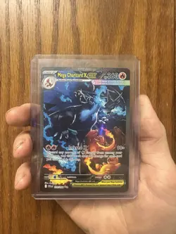 Pokemon TCG Me02: Phantasmal Flames Mega Charizard X ex 125/094 SIR - Image 1