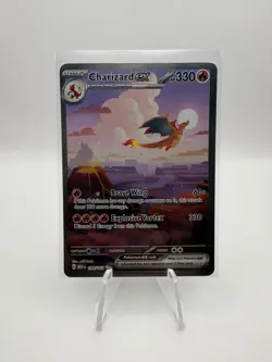 Charizard ex 199/165 SIR Special Illustration Rare Holo Pokemon 2025 S&V 151 NM - Image 1