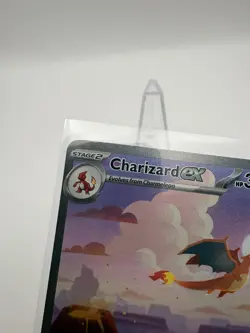 Charizard ex 199/165 SIR Special Illustration Rare Holo Pokemon 2025 S&V 151 NM - Image 3