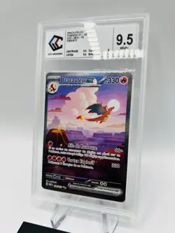 CCc 9,5 Carte Pokemon Dracaufeu 151 EX Alternative 199/165 - Image 3