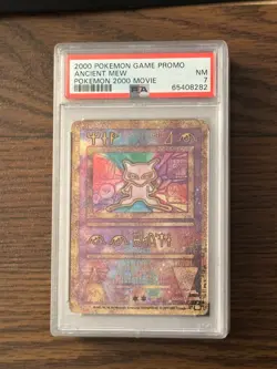 Pokemon Ancient Mew Movie Promo PSA 7 Certification # 65408282 - Image 1