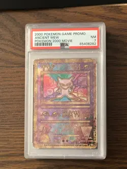 Pokemon Ancient Mew Movie Promo PSA 7 Certification # 65408282 - Image 3