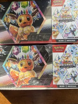 Pokemon Prismatic Evolutions Sams Club Surprise Box Booster Bundle x2 - Image 2