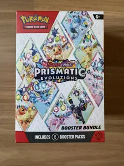 Pokemon TCG: S&V Prismatic Evolutions Booster Bundle (6pks) Factory Sealed - Image 1