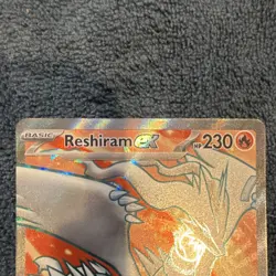 The Pokemon Company Reshiram EX 158/086 Sv: White Flare Ultra Rare Full Art Holo - Image 3