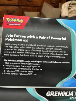 Pokemon TCG Greninja EX & Kingdra EX Special Collection - Image 3