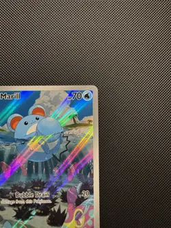 Pokemon TCG Marill 204/193 SV02: Paldea Evolved Illustration Rare Near Mint - Image 5