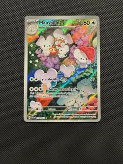 Pokemon TCG Maushold 226/193 SV02: Paldea Evolved Illustration Rare Near Mint - Image 1