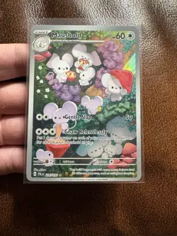 Pokemon TCG Maushold 226/193 SV02: Paldea Evolved Illustration Rare Near Mint - Image 3
