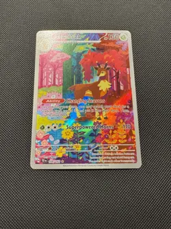 Pokemon TCG Sawsbuck 166/162 Sv05: Temporal Forces Illustration Rare Near Mint - Image 2