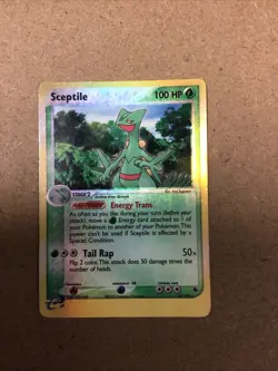 Pokemon Sceptile 20/109 Ruby and Sapphire Reverse Holo Rare - Image 1