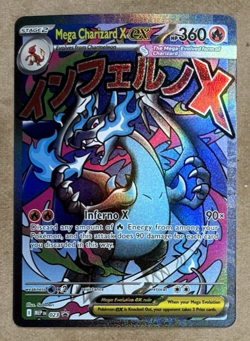 Mega Charizard X Ex Holo Mega Evolution Promo 023 Pokemon TCG - Image 1