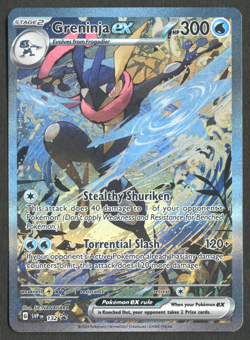 Pokemon TCG: Greninja EX 132 Shrouded Fable Black Star Promo - Image 1