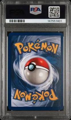 1999 POKEMON FOSSIL 13 MUK-HOLO 1ST EDITION PSA 8 - Image 2