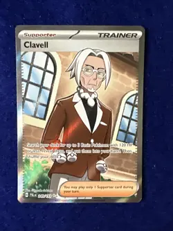 Pokemon - Clavell Full Art Trainer Ultra Rare - 249/193 - Paldea Evolved 🔥🔥 - Image 3